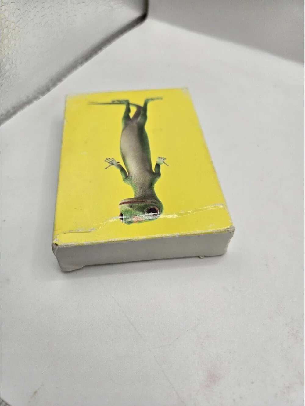 Vintage GEICO Gecko Advertising Playing Cards Deck Sealed Promo Mascot Collect